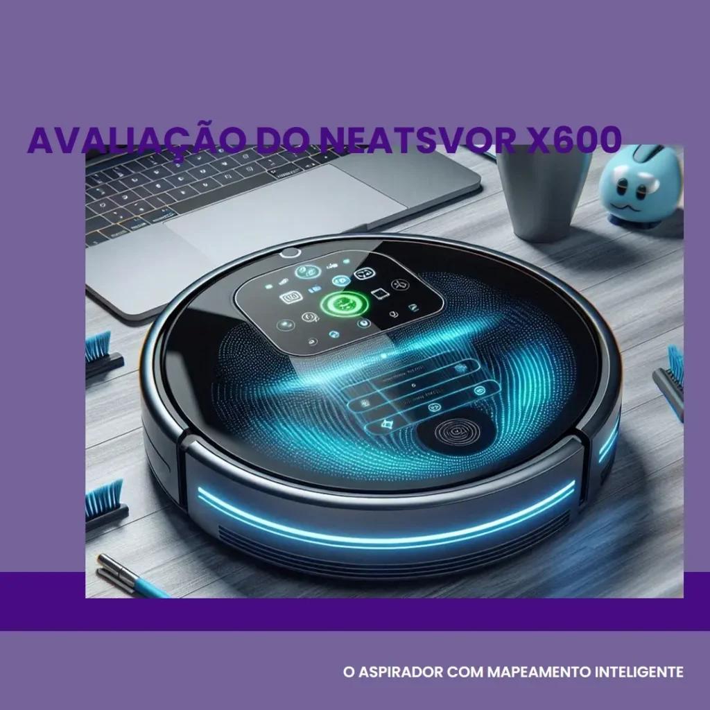 Robo Aspirador Neatsvor X600 com Mapeamento Inteligente