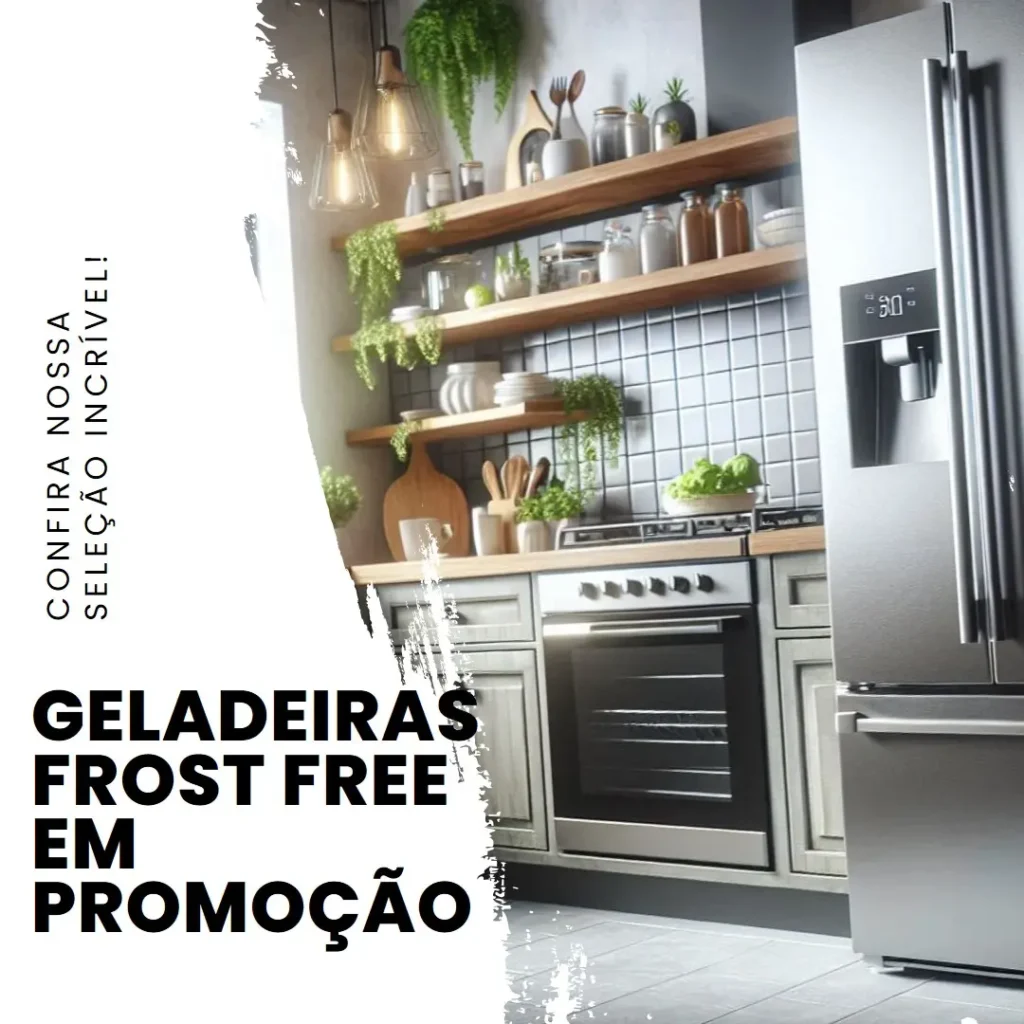 Principais 5  geladeira frost free na promoção