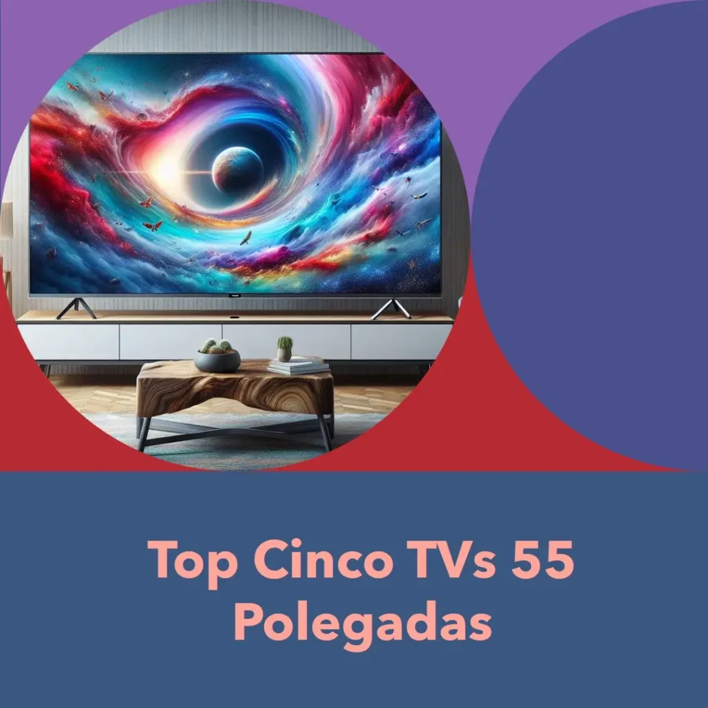 Top Cinco TV 55 polegadas smart 4k