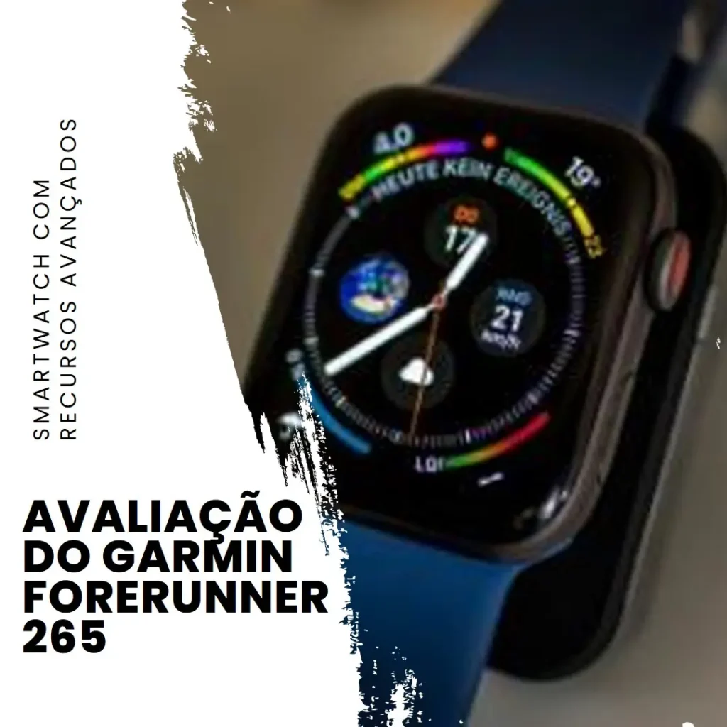 Garmin Forerunner 265: Smartwatch com visor AMOLED e métricas avançadas