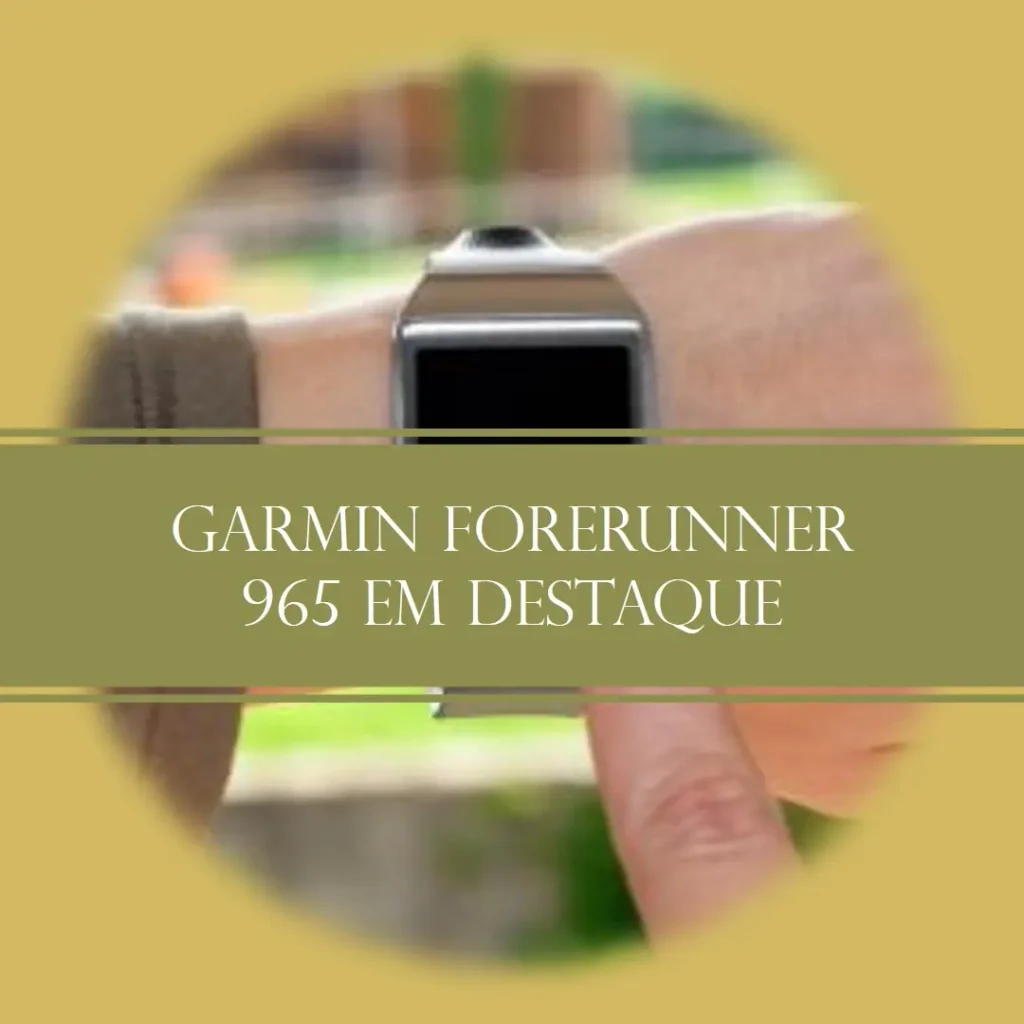 Garmin Smartwatch Forerunner® 965: Performance e Recuperação em um Só Toque