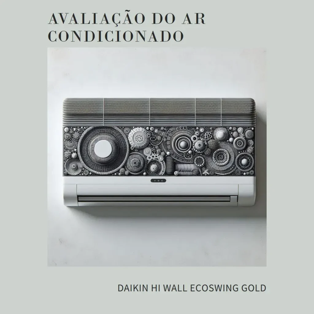 Ar Condicionado Split Daikin Hi Wall Ecoswing Gold R-32 Inverter 9.000 BTUs Quente e Frio Monofásico