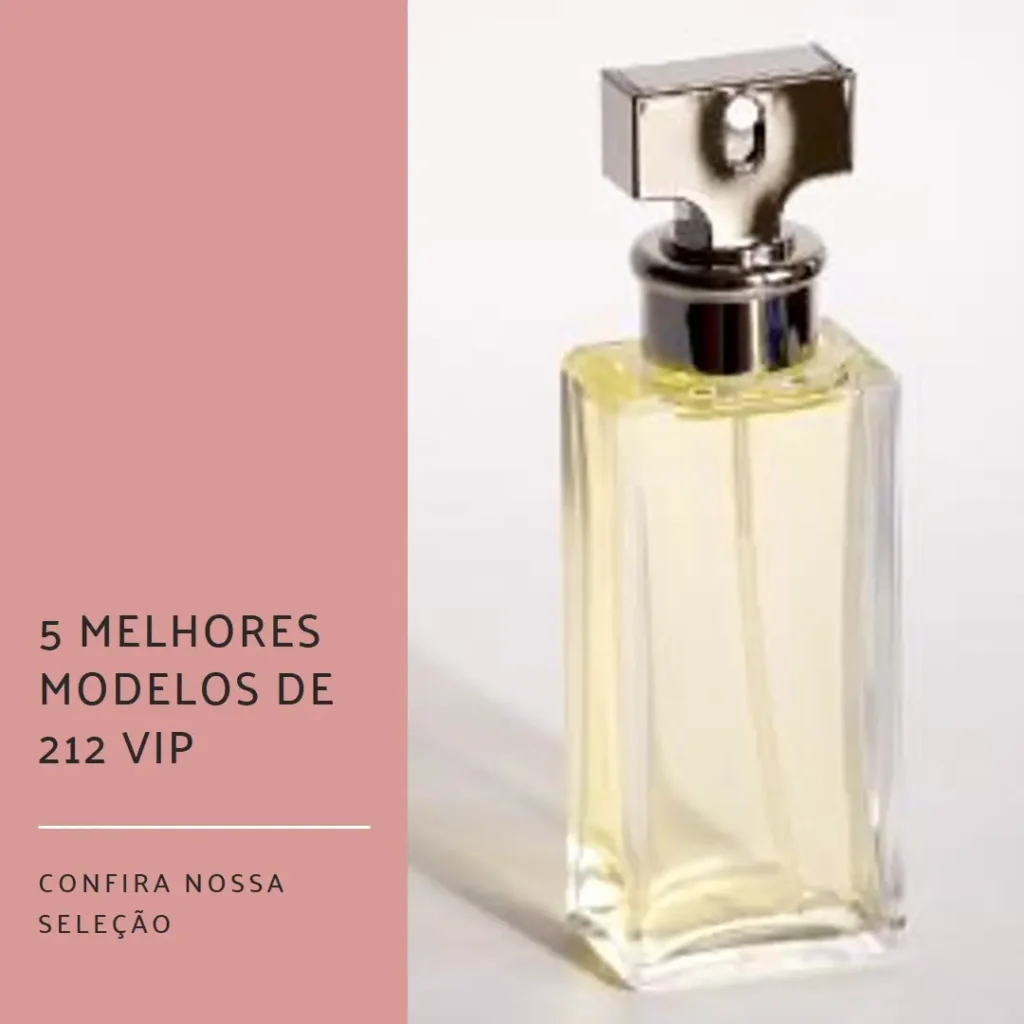 5 Melhores Modelos de  212 vip men