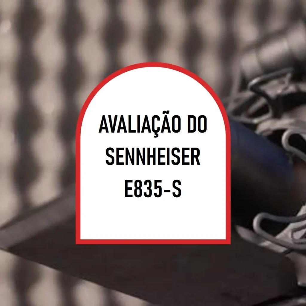 Sennheiser e835-S – Pacote com 3 Microfones Dinâmicos