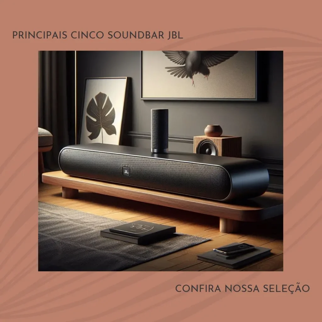 Principais Cinco soundbar JBL bar 500 5.1 295w rms