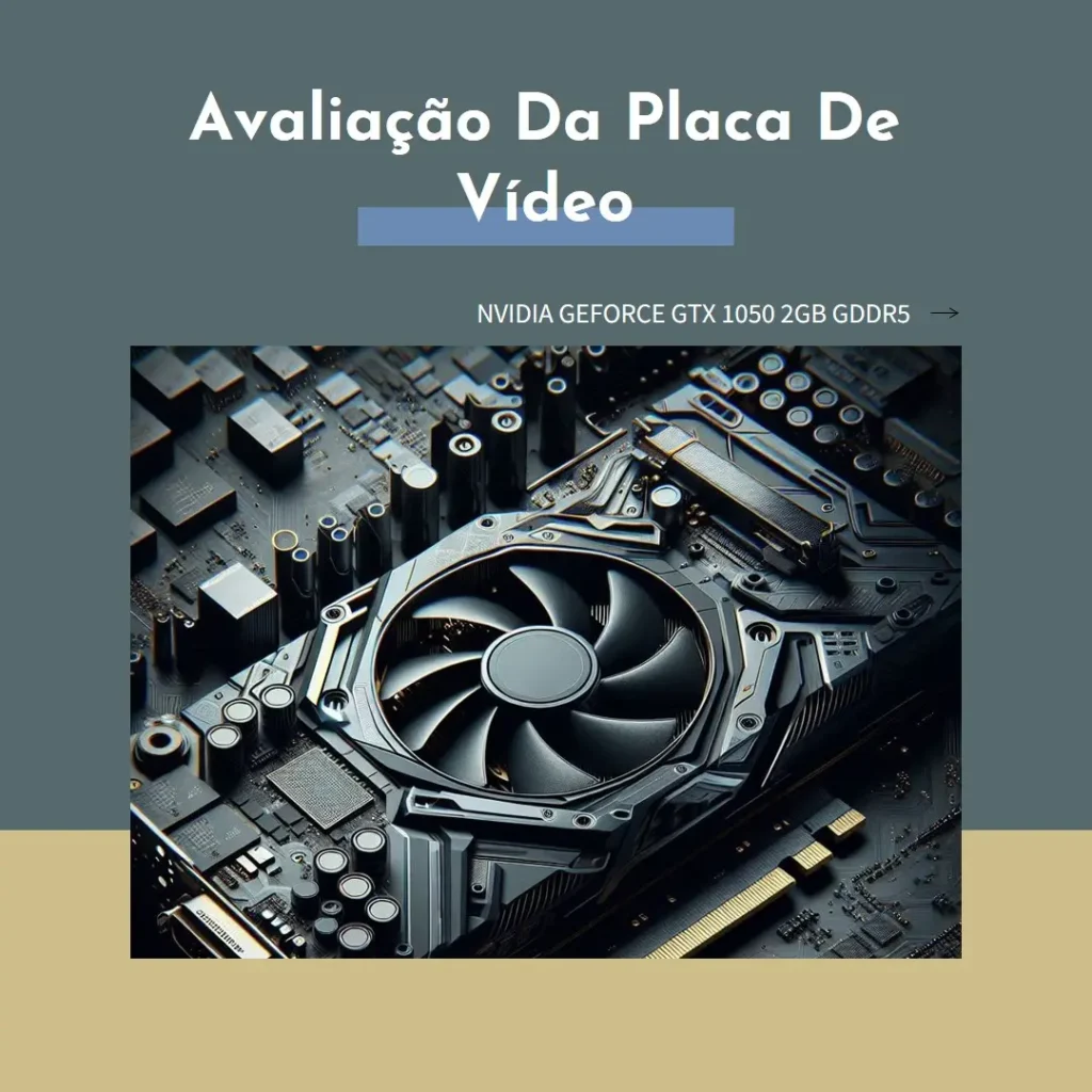 Placa de Vídeo Nvidia GeForce GTX 1050 2GB GDDR5
