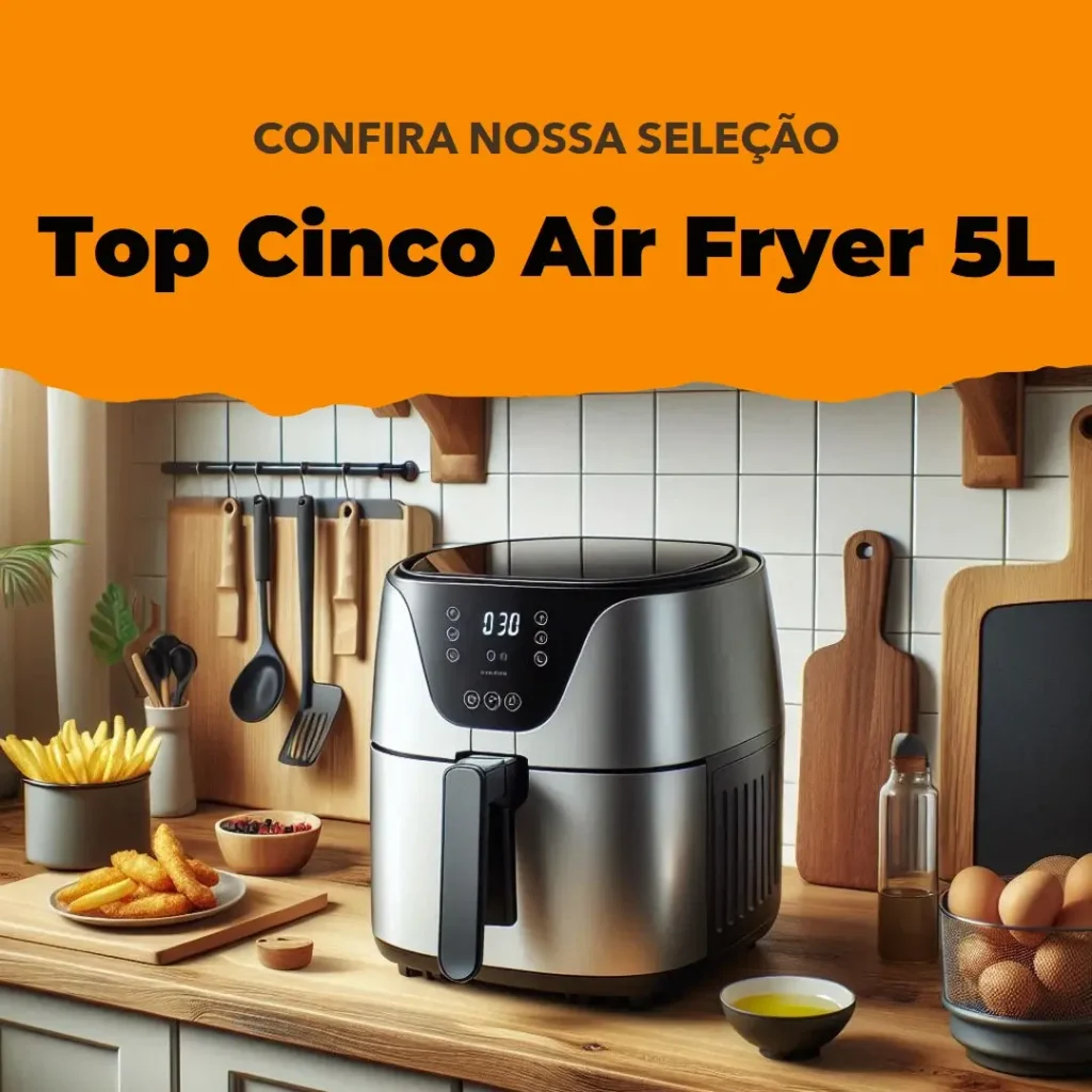 Top Cinco  air fryer 5 litros Mondial