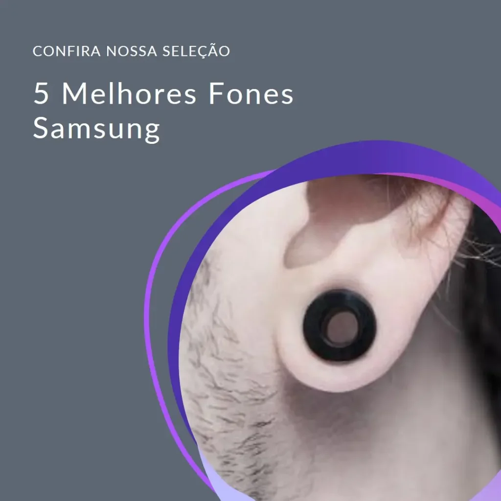 5 Melhores Modelos de fone Samsung bluetooth