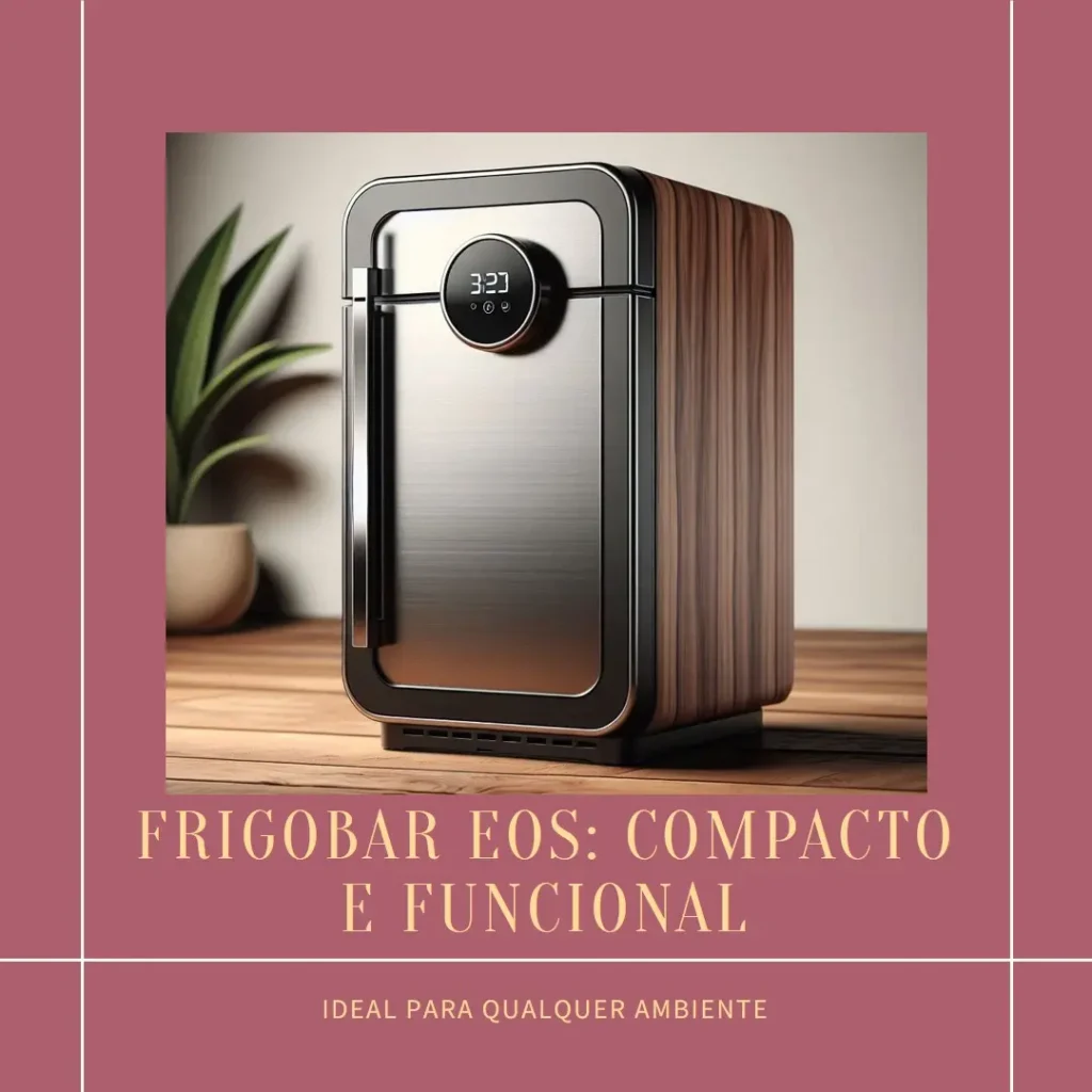 Frigobar Eos 88 Litros Duplex Inox – Compacto e Funcional