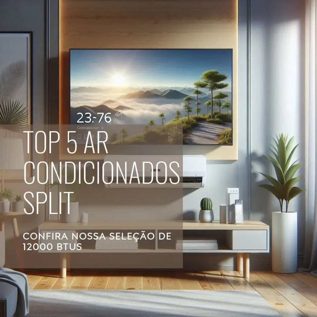 Top 5 Opções de ar condicionado split 12000 btus inverter 110v
