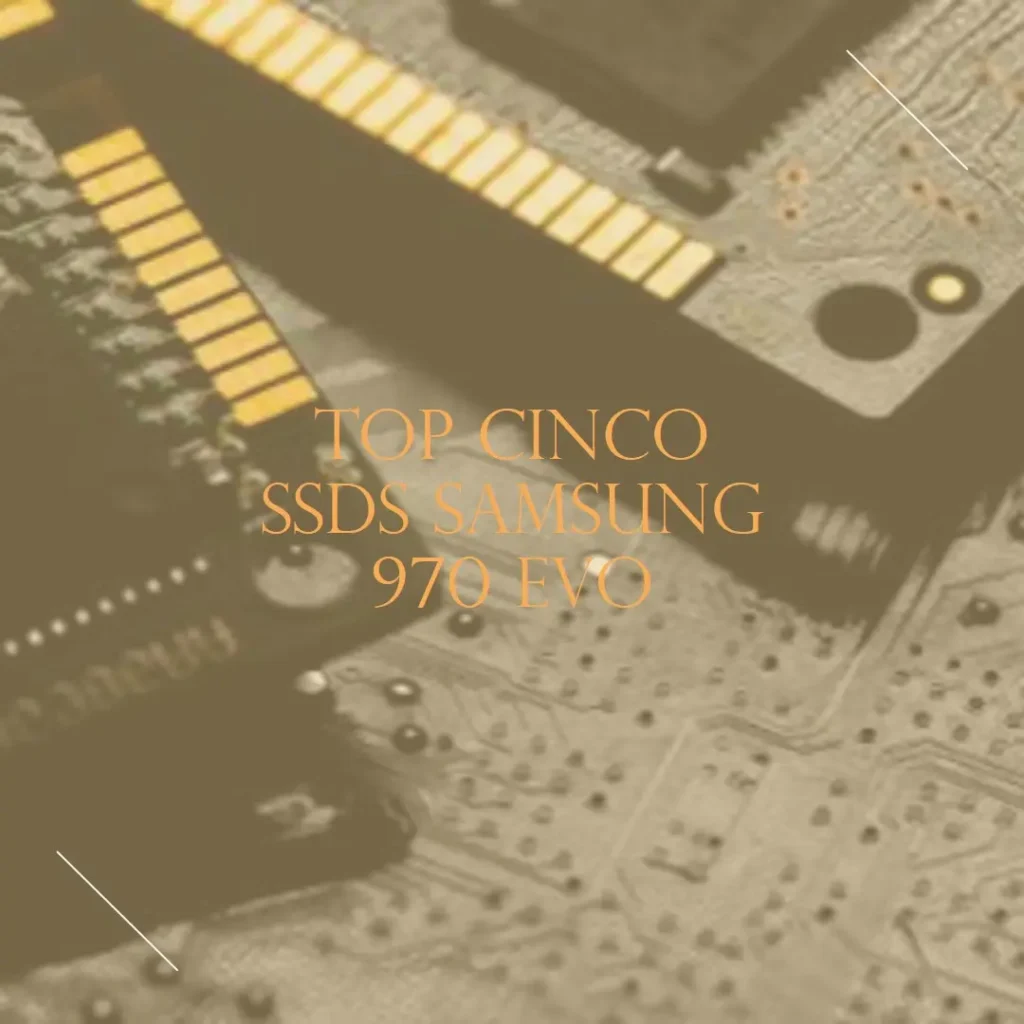 Top Cinco Samsung 970 EVO plus 500gb SSD nvme m.2