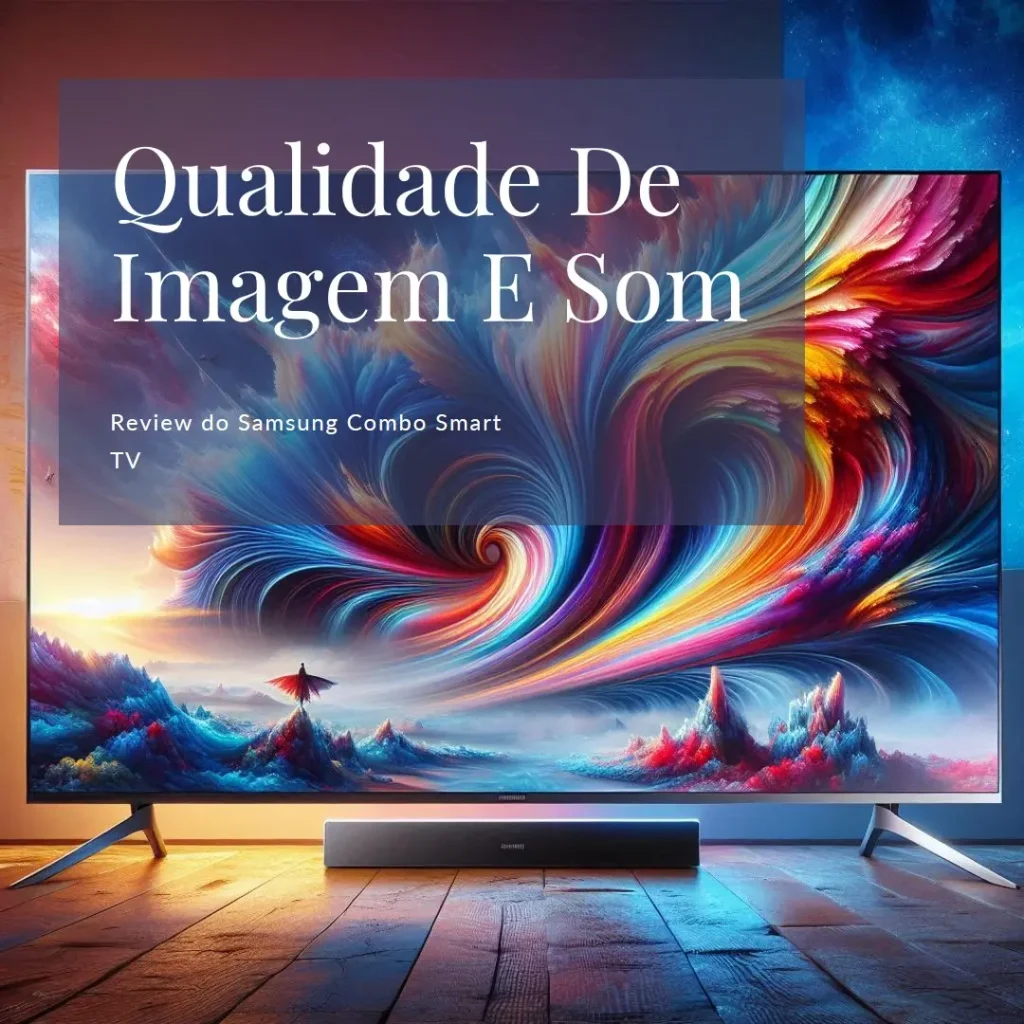 Samsung Combo Smart TV 65" QLED 4K 65Q65D + Soundbar HW-B550/ZD: Qualidade de Imagem e Som Imersivo