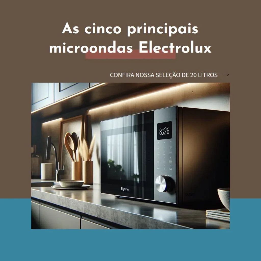 Top Cinco Modelos de  Electrolux microondas 20 litros