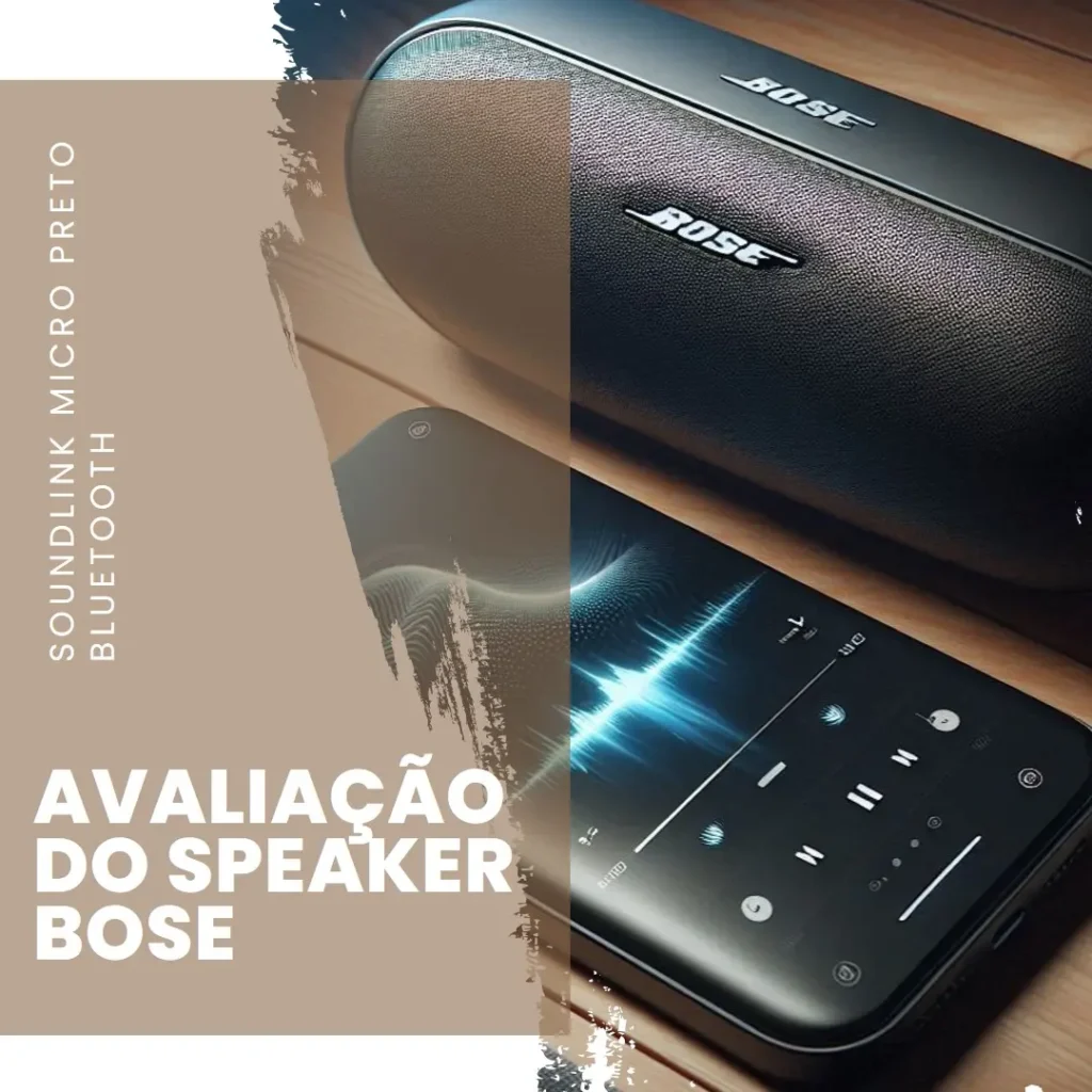 Speaker Bose SoundLink Micro Preto Bluetooth