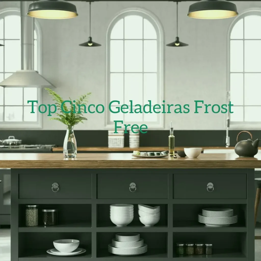 Top Cinco geladeira frost free preta