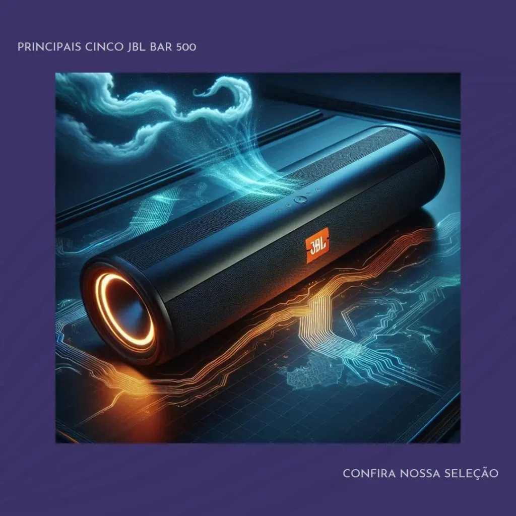 Principais Cinco JBL bar 500 5.1-channel soundbar with multibeam and dolby atmos