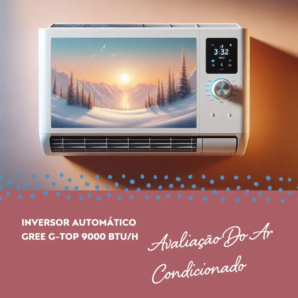 Ar Condicionado Split Hi Wall Gree G-Top Auto Inverter 9000 BTU/h