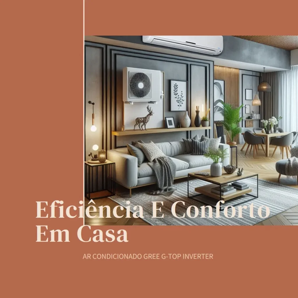 Ar Condicionado Split Hi Wall Gree G-Top Auto Inverter 9.000 Btus Quente e Frio 220v R-32: Eficiência e Conforto para Sua Casa