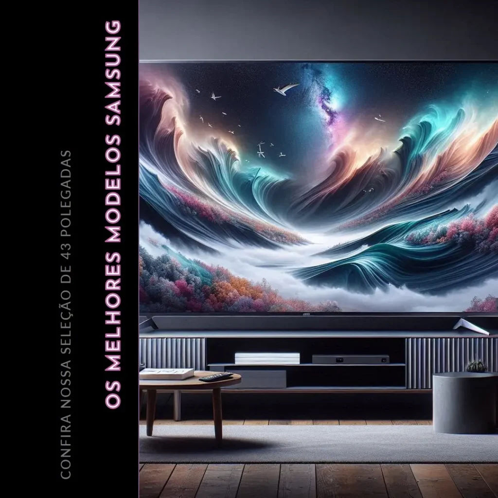 Os 5 Principais Modelos de televisão Samsung 43 polegadas 4k