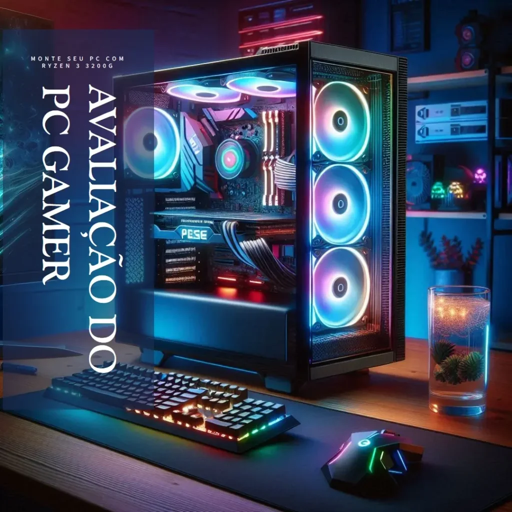 Monte seu PC: Ryzen 3 3200G, Vega 8, 8GB, 240GB SSD