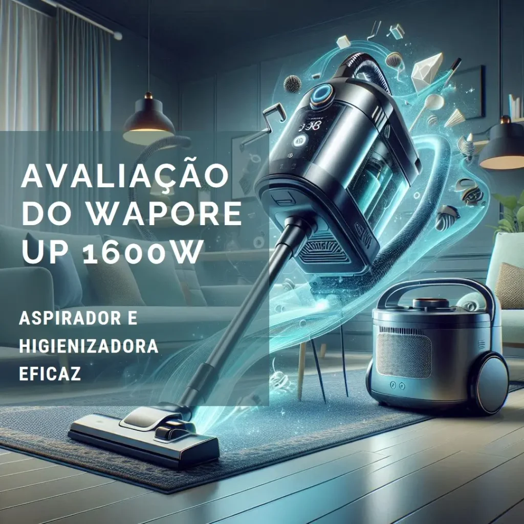 WAP Extratora Higienizadora e Aspirador de Pó WAPORE UP 1600W