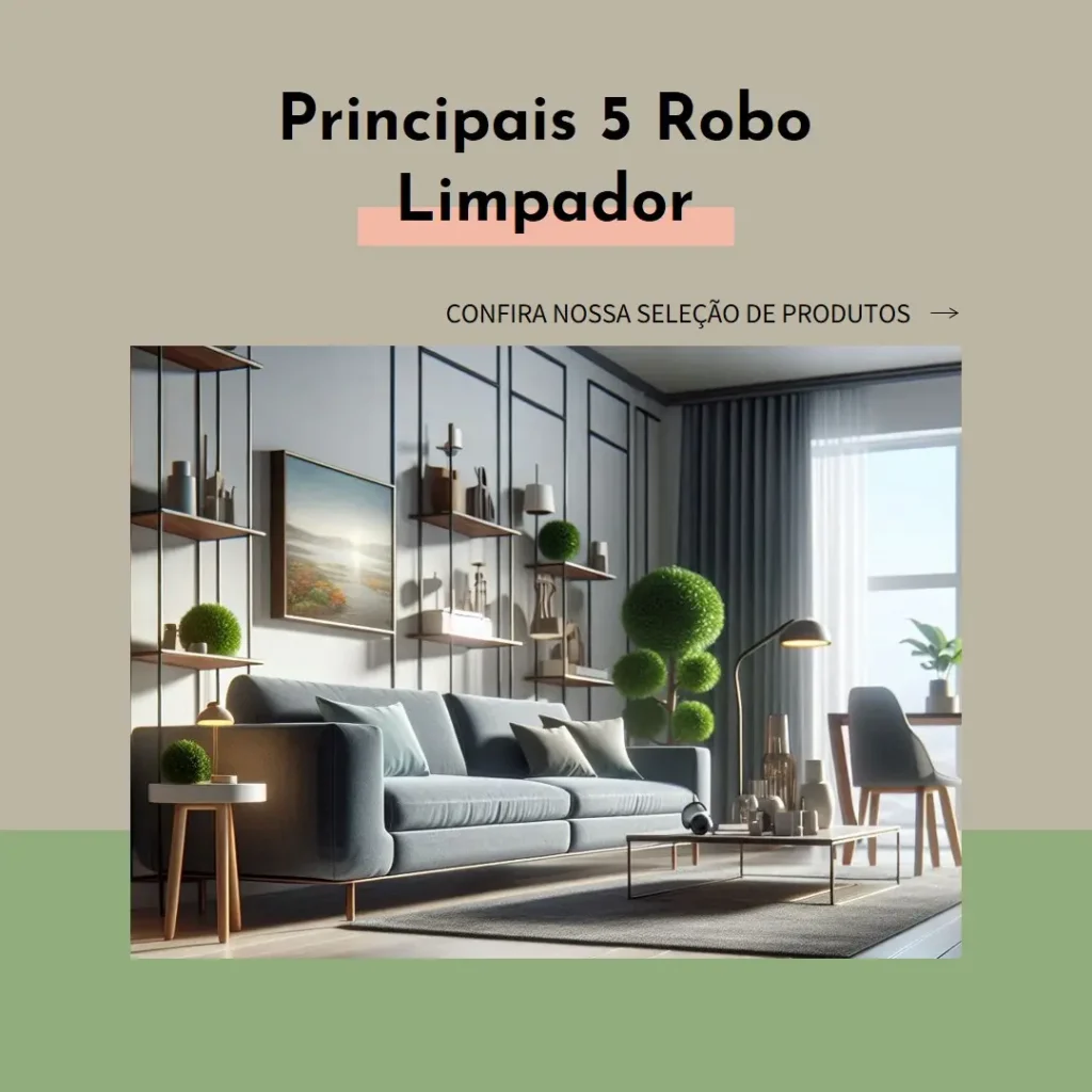 Principais 5 robo limpador