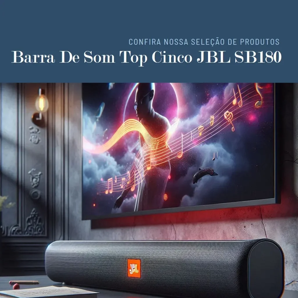 Top Cinco sound bar JBL sb180