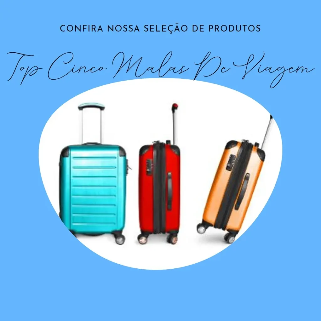 Top Cinco malas de viagem 23 kg