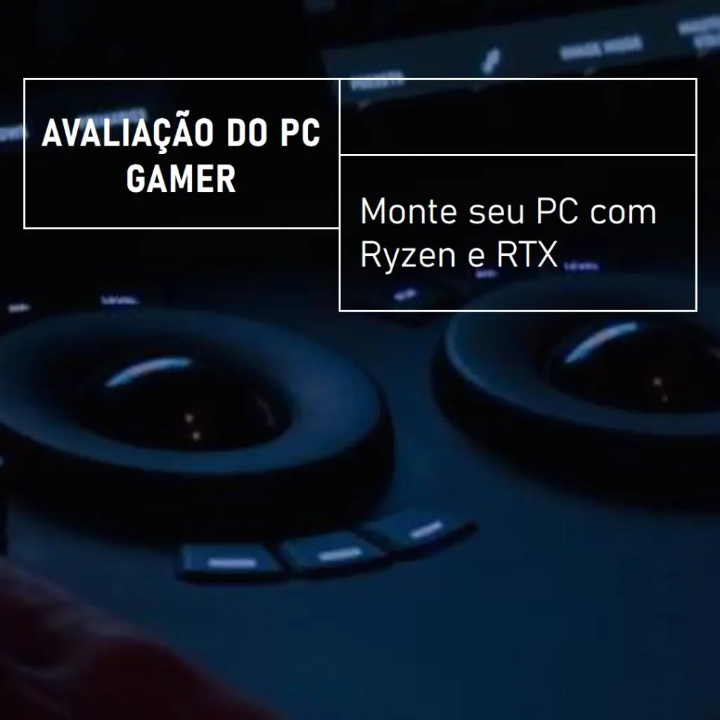 Monte seu PC: Ryzen 5 8400F, RTX 3060, 16GB, 512GB SSD