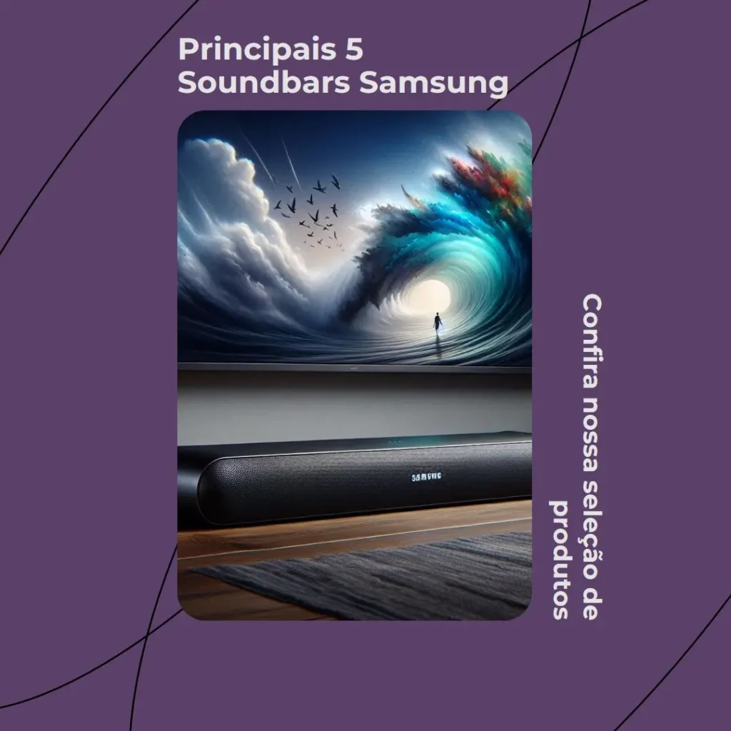 Principais 5 soundbar da Samsung
