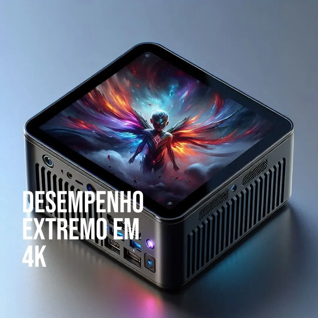 Beelink Mini PC SER8 com desempenho extremo e 4K