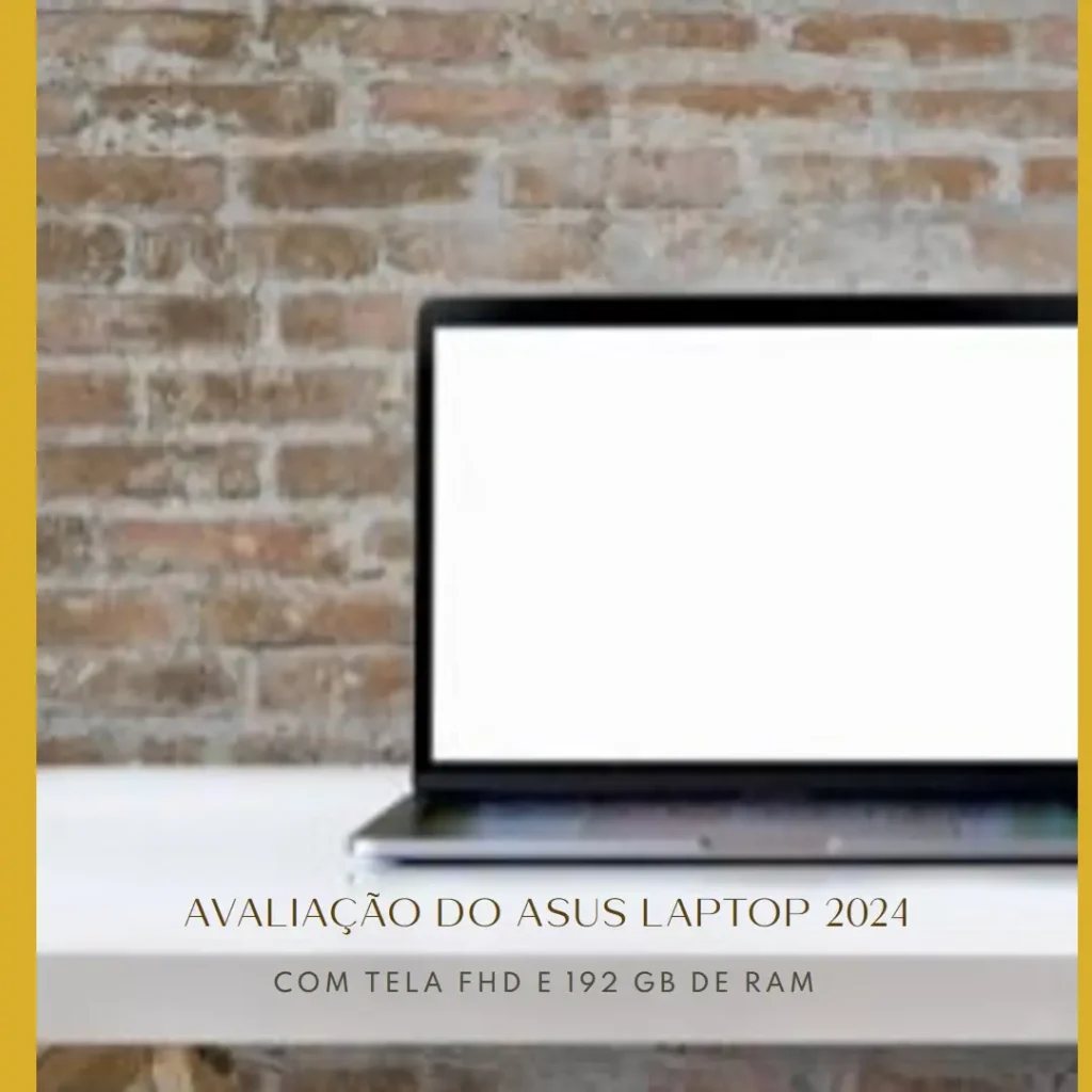 ASUS Laptop empresarial 2024 com tela FHD e 192 GB