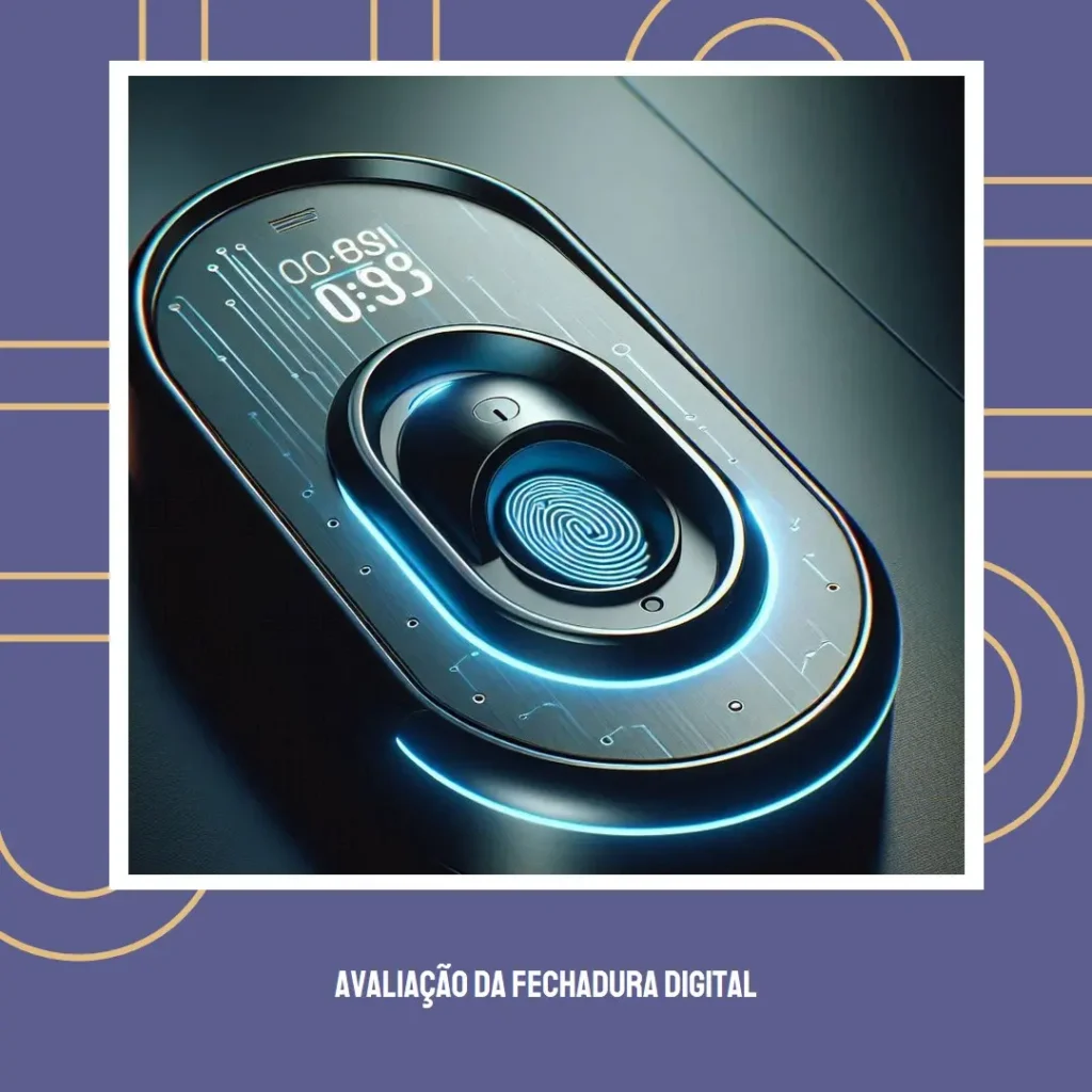 Fechadura Digital FR 220 Intelbras com biometria e senha