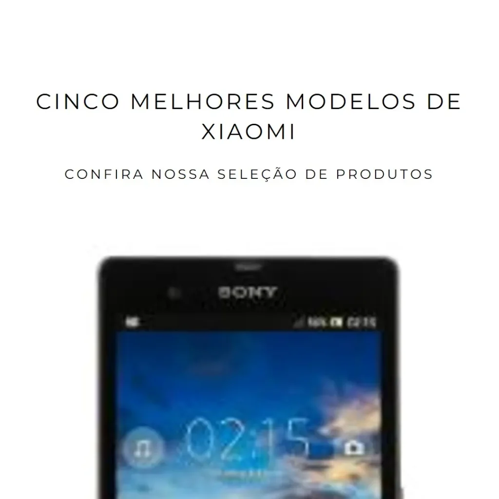 Cinco Melhores Modelos de Xiaomi Redmi note 14 256gb 8gb ram