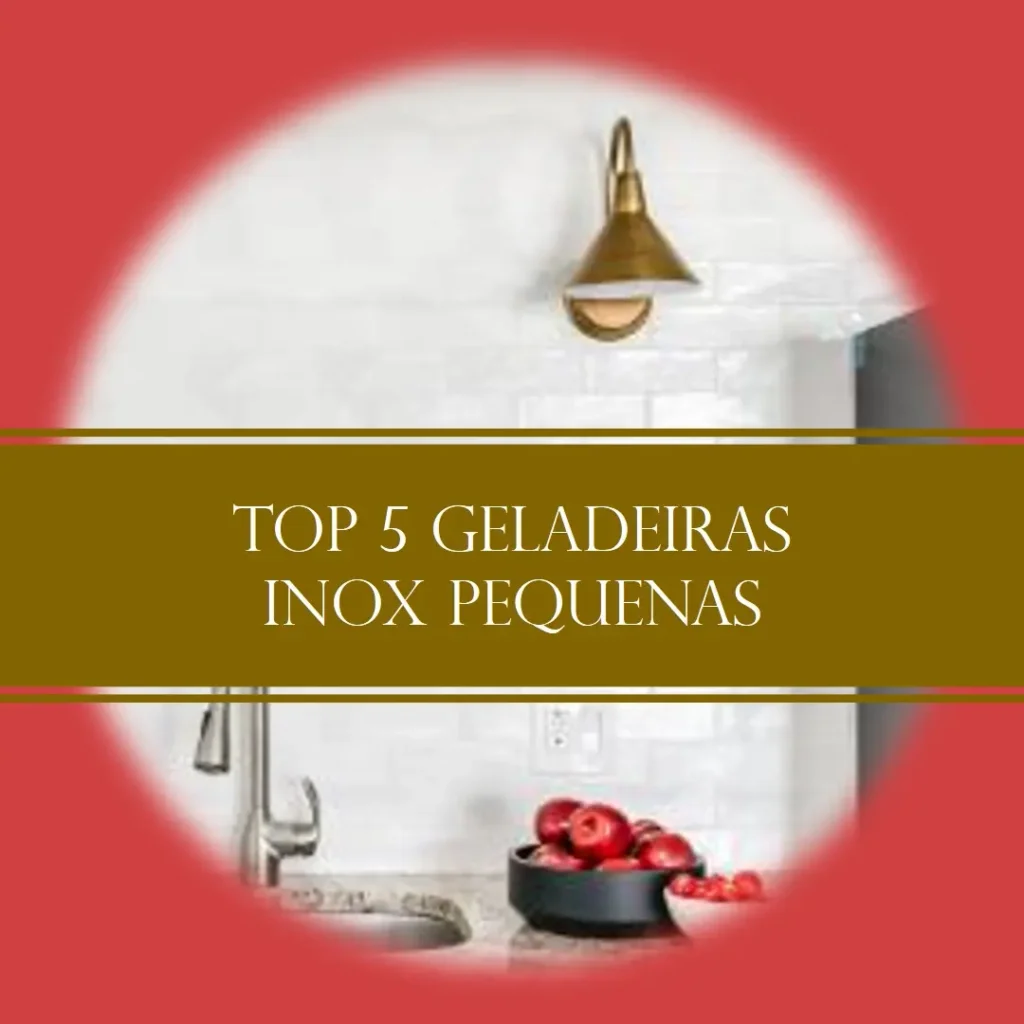 Top 5  geladeira inox pequena