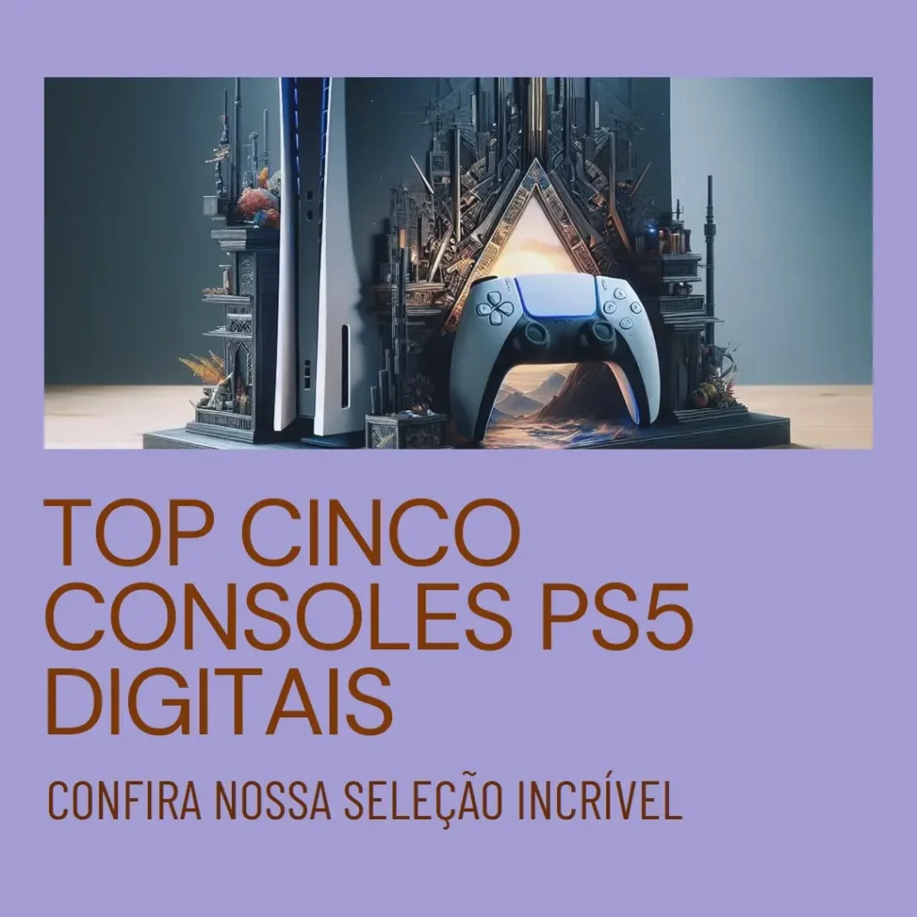 Top Cinco console PS5 digital