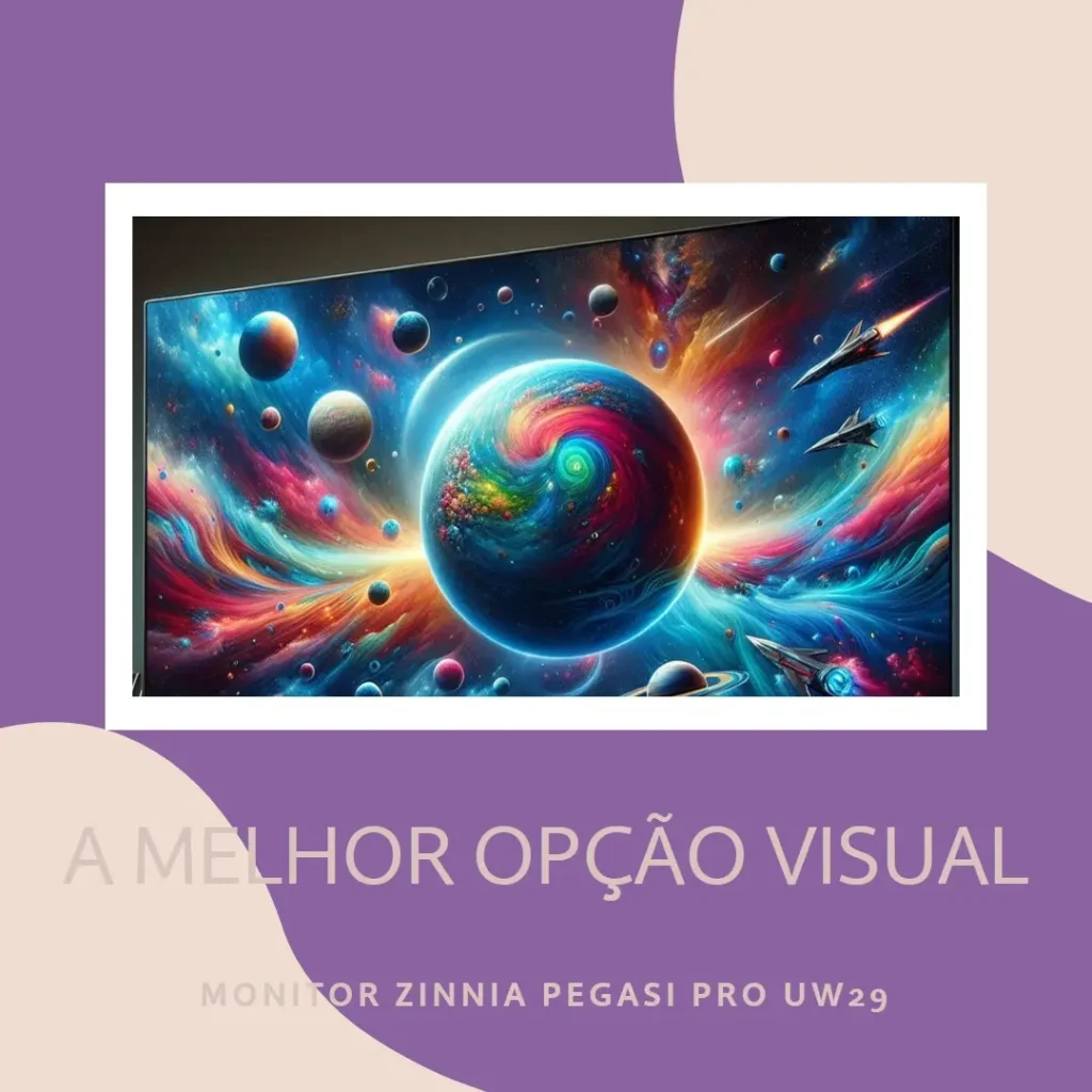 Monitor Zinnia Pegasi Pro UW29 | Ultrawide, 100Hz e FreeSync: A Melhor Opção para Sua Experiência Visual