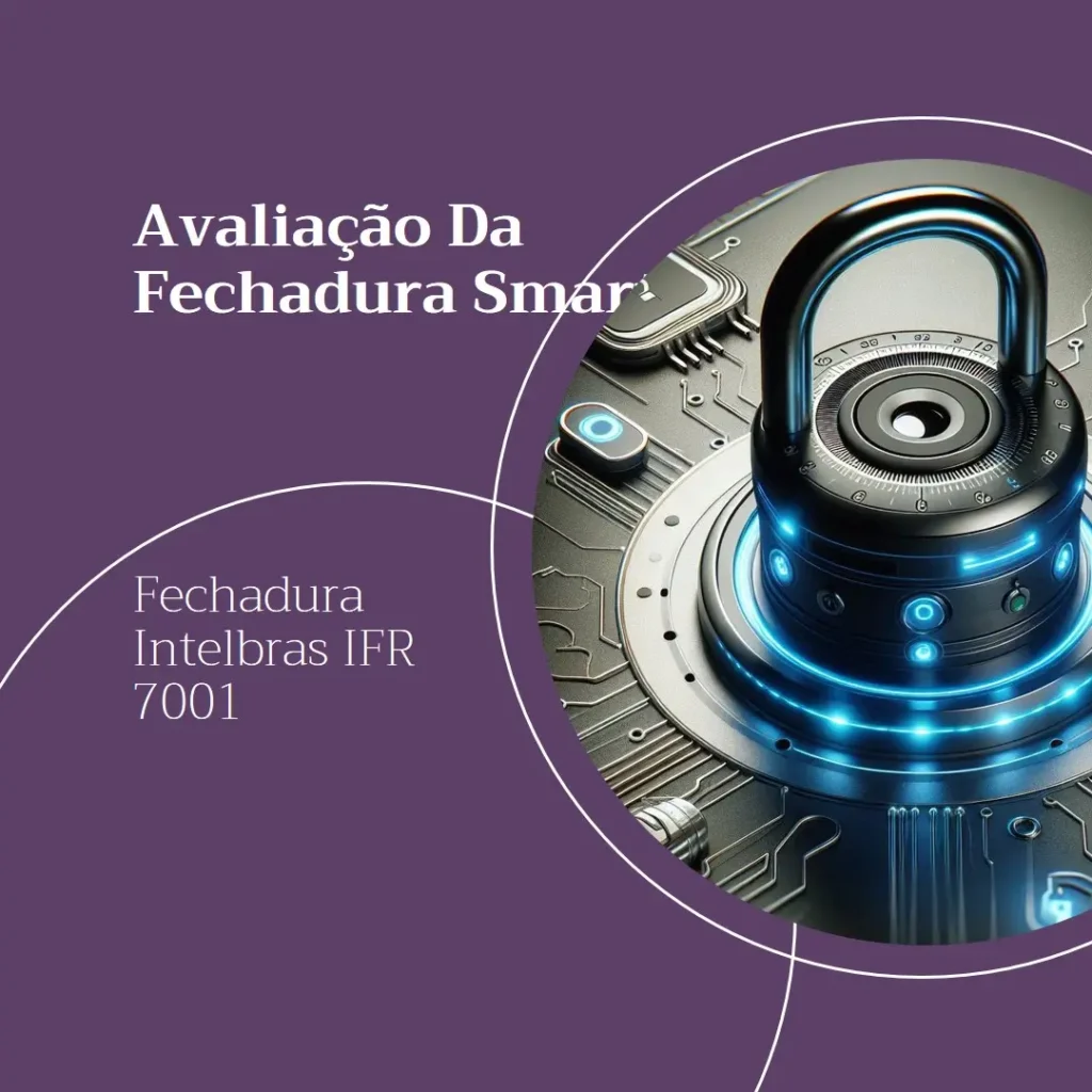 Fechadura Smart de Embutir Intelbras IFR 7001+ com Hub