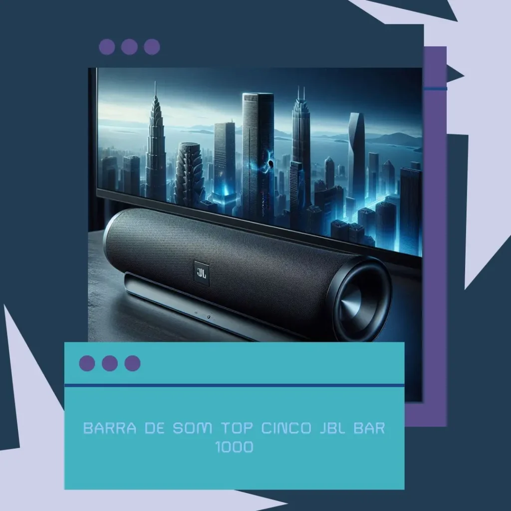 Top Cinco soundbar JBL bar 1000