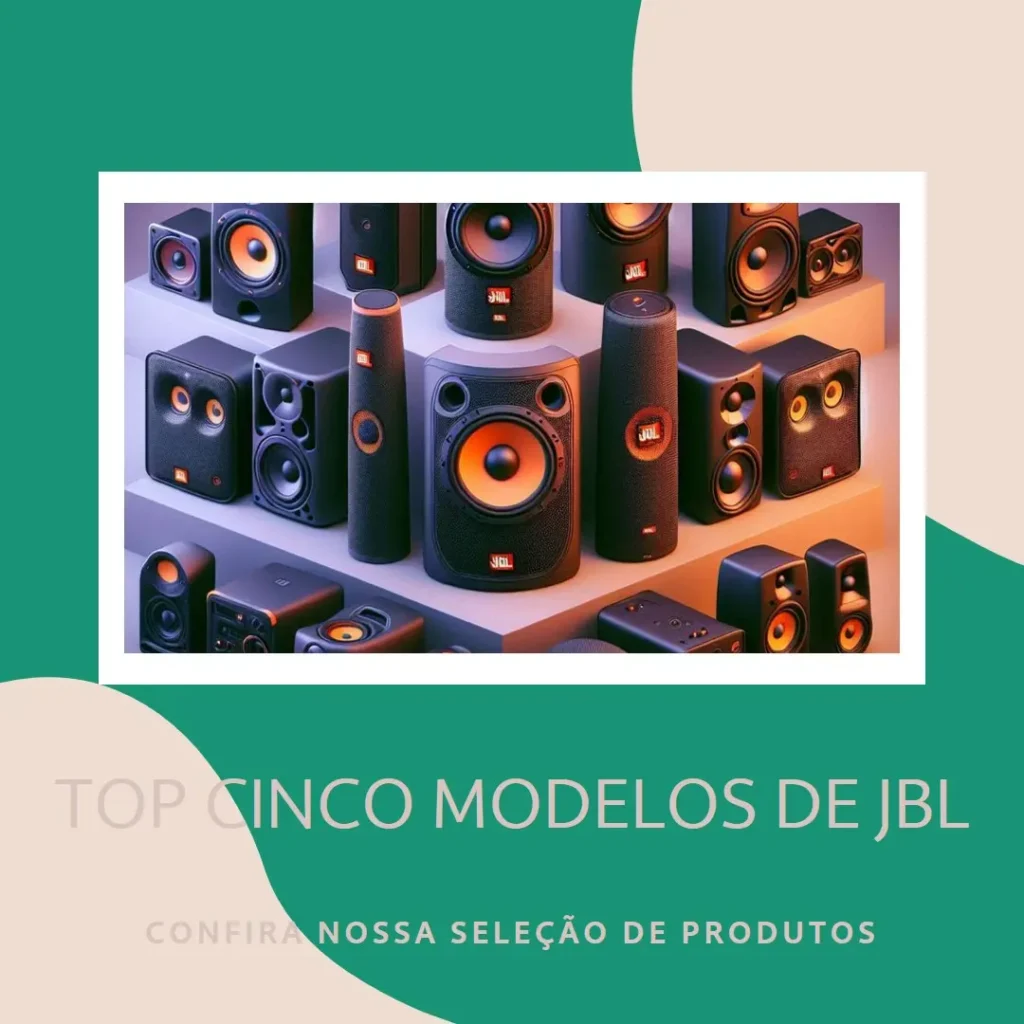 Top Cinco Modelos de  JBL som de bar