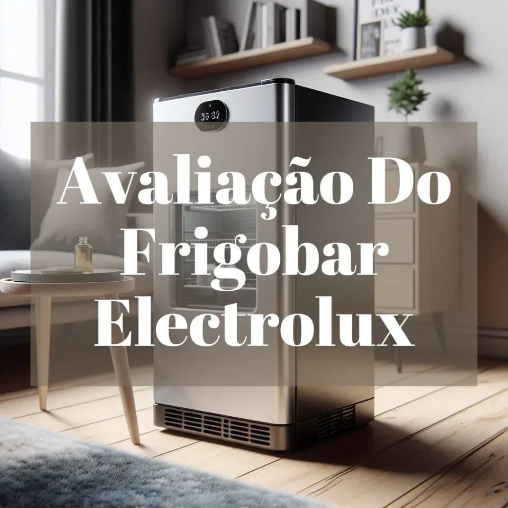 Frigobar Electrolux 90L com controle de temperatura