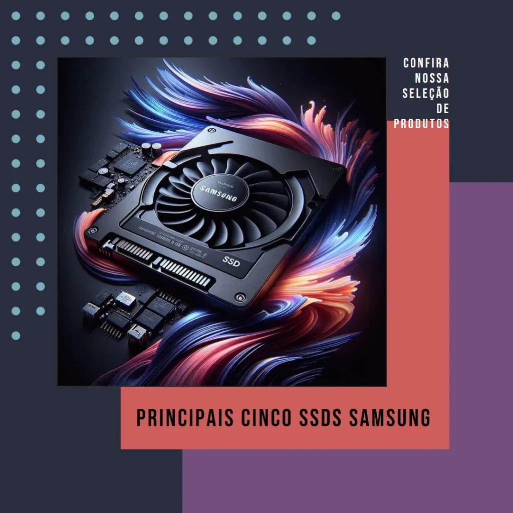 Principais Cinco SSD Samsung 2tb 980 pro