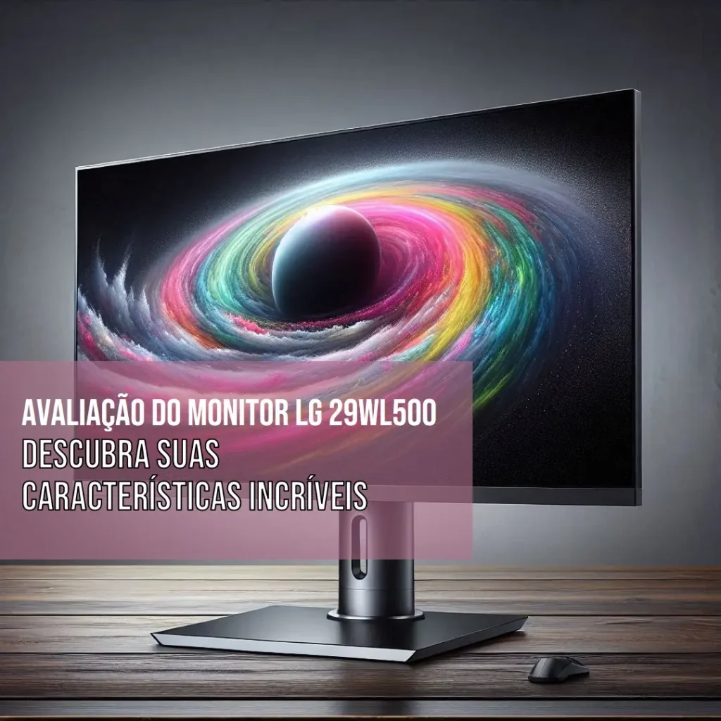 LG 29WL500 Monitor Ultrawide com Tela IPS e HDR10