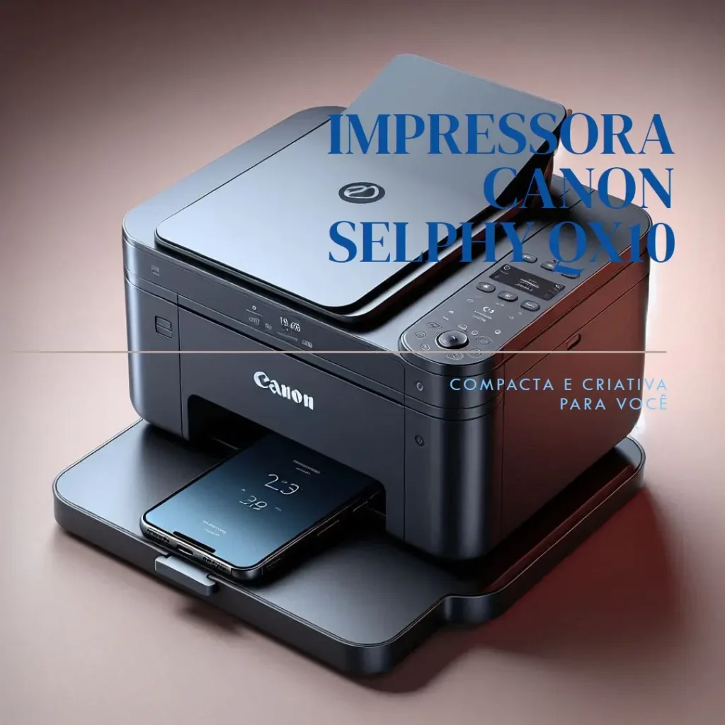 Canon Impressora SELPHY Square QX10: Compacta, Criativa e Portátil