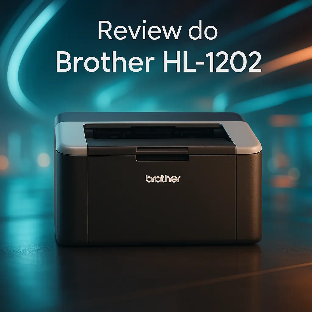 Impressora Brother Laser HL1202 Mono (A4) USB: Compacta, Eficiente e Econômica