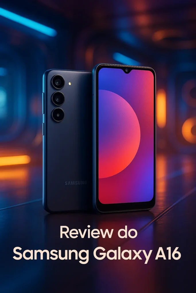 Celular Samsung Galaxy A16: 128GB, Câmera de 50MP e Bateria 5000mAh