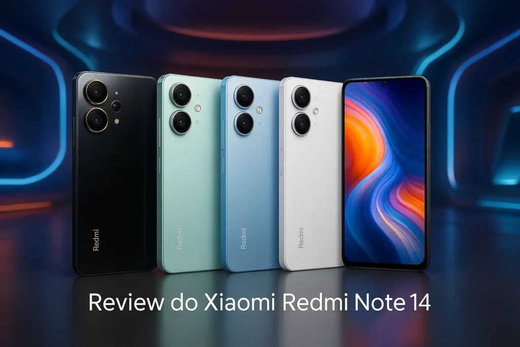 Cinco Principais Modelos de celular Xiaomi Redmi note 14