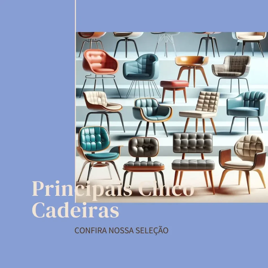 Principais Cinco  cadeiras flexform