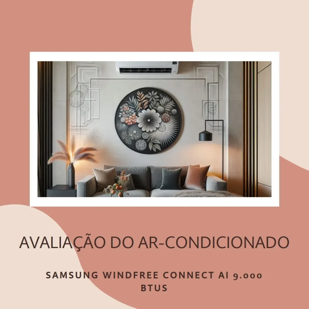 Samsung Ar-Condicionado Split Inverter WindFree Connect AI 9.000 BTUs