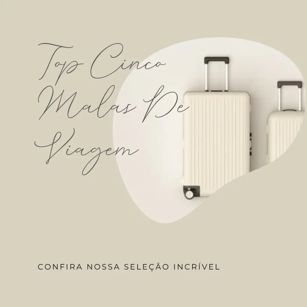 Top Cinco kit de malas viagem